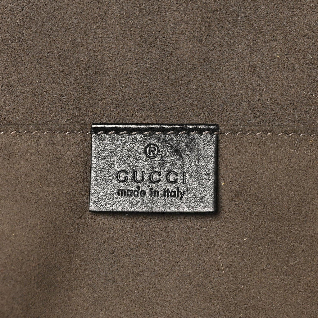 Gucci Guccissima Sling Backpack Black