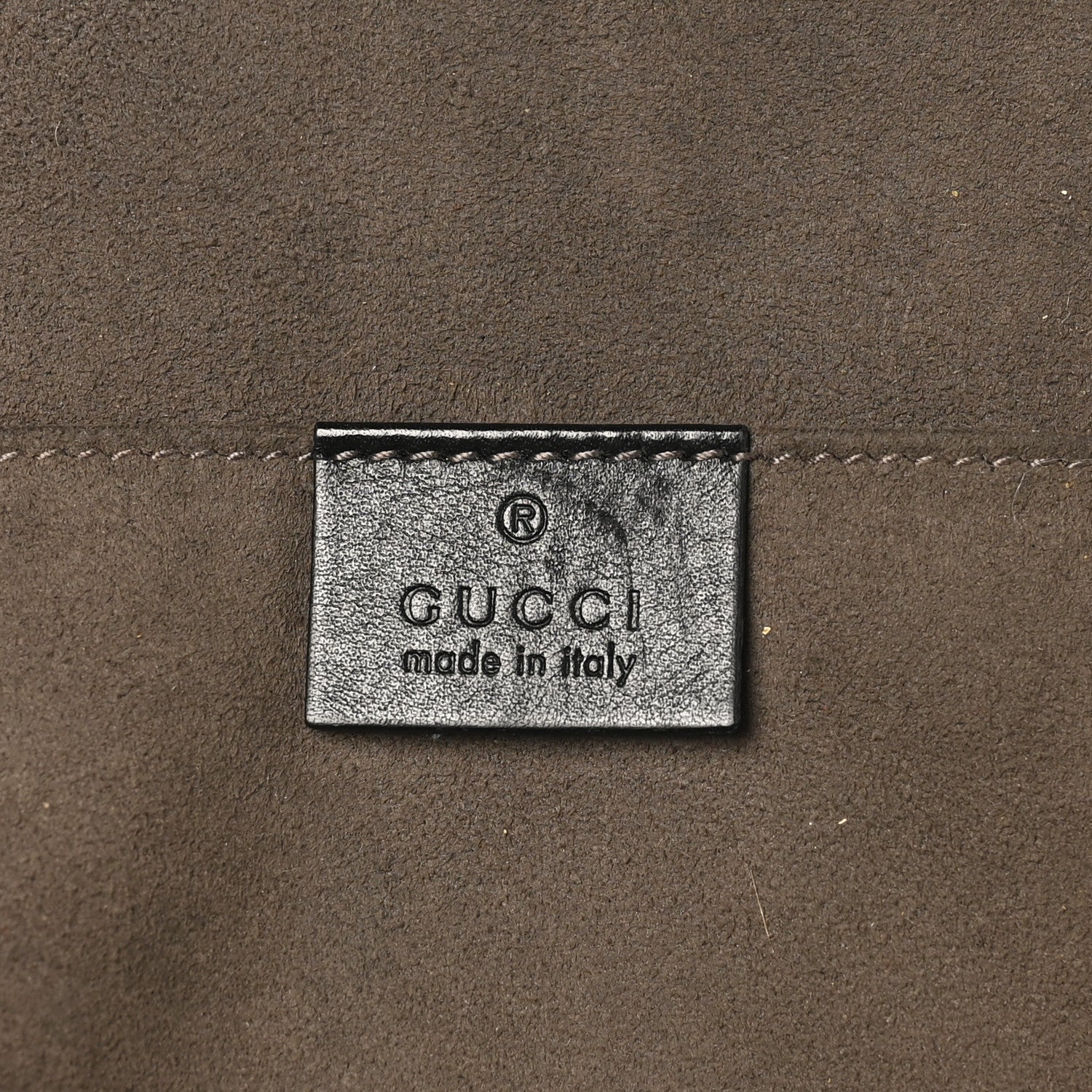 Gucci Guccissima Sling Backpack Black