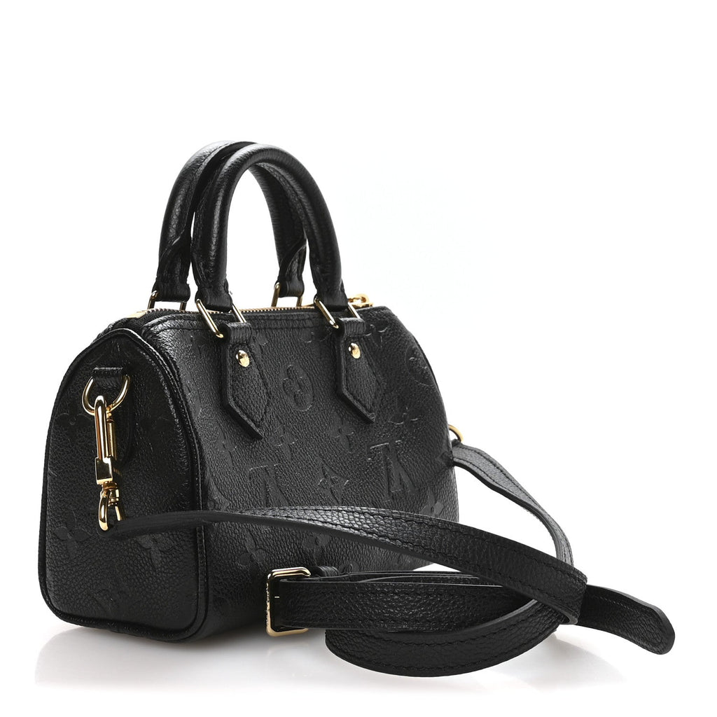 Louis Vuitton Empreinte Monogram Nano Speedy Black