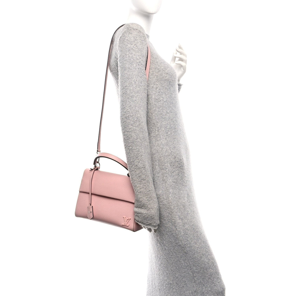 Louis Vuitton Epi Cluny BB Rose Ballerine