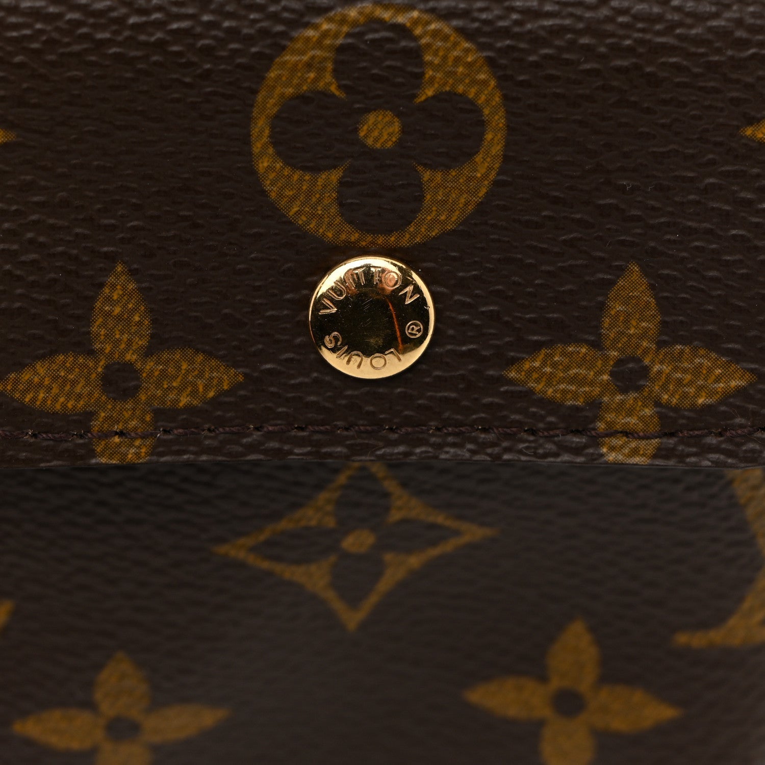 Louis Vuitton Monogram Partition Wristlet