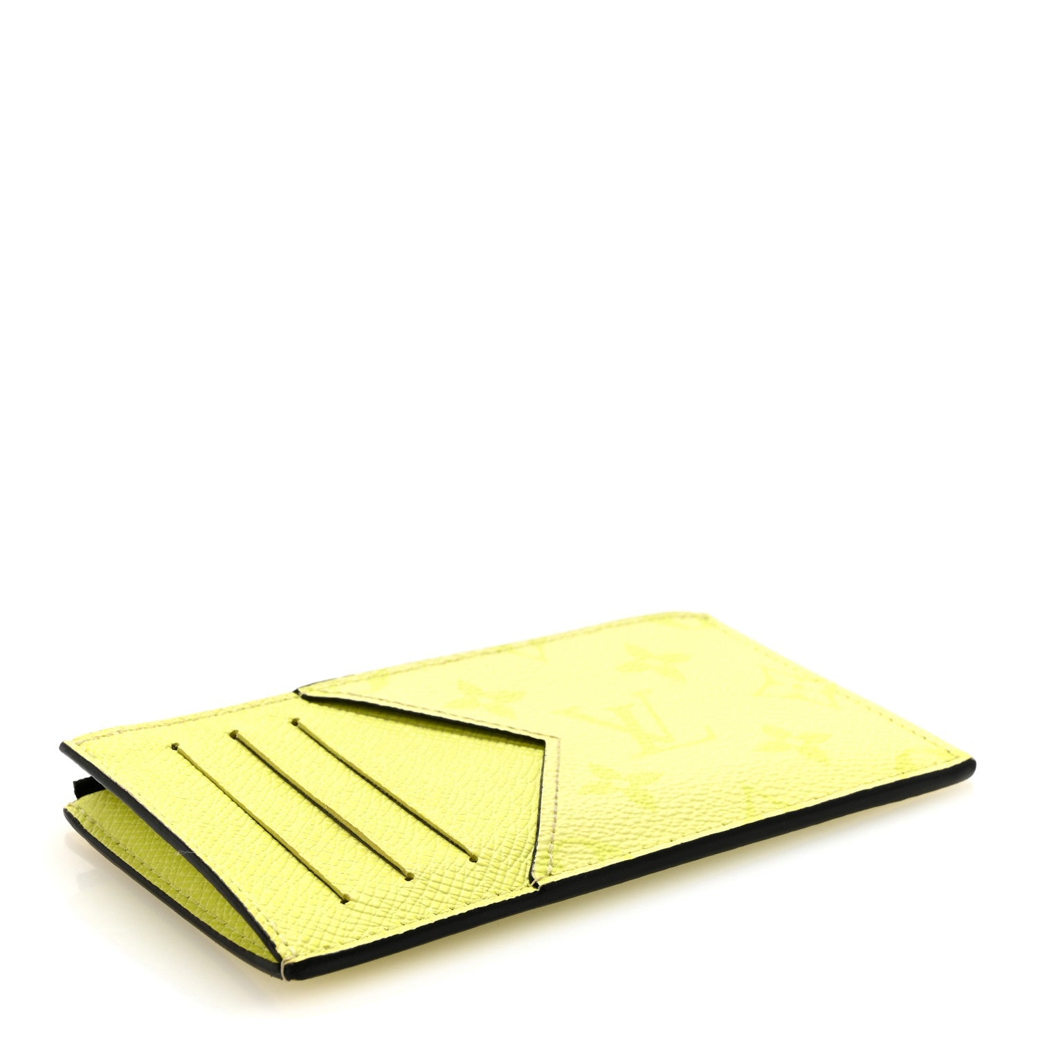 Louis Vuitton Taigarama Coin Card Holder Yellow
