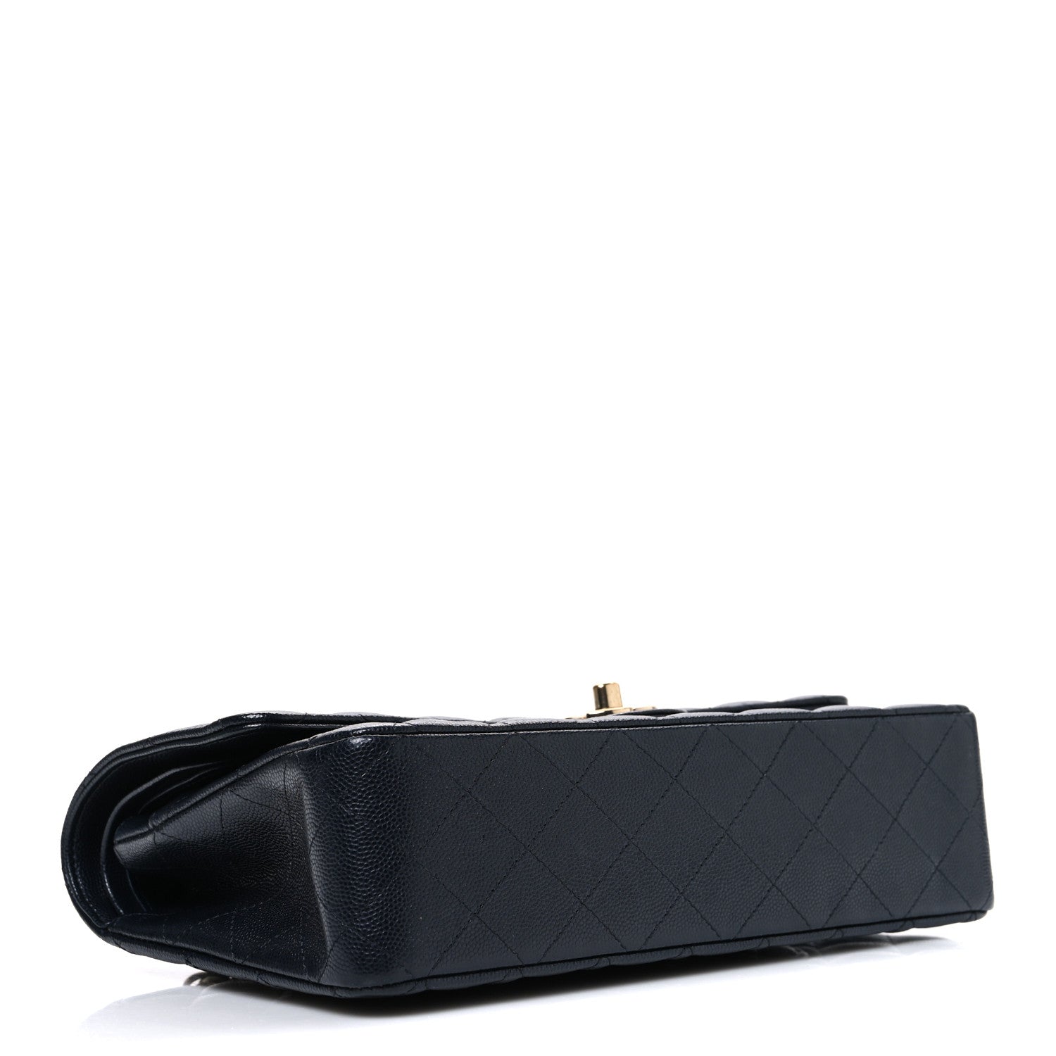 Chanel Caviar Quilted Medium Double Flap Navy