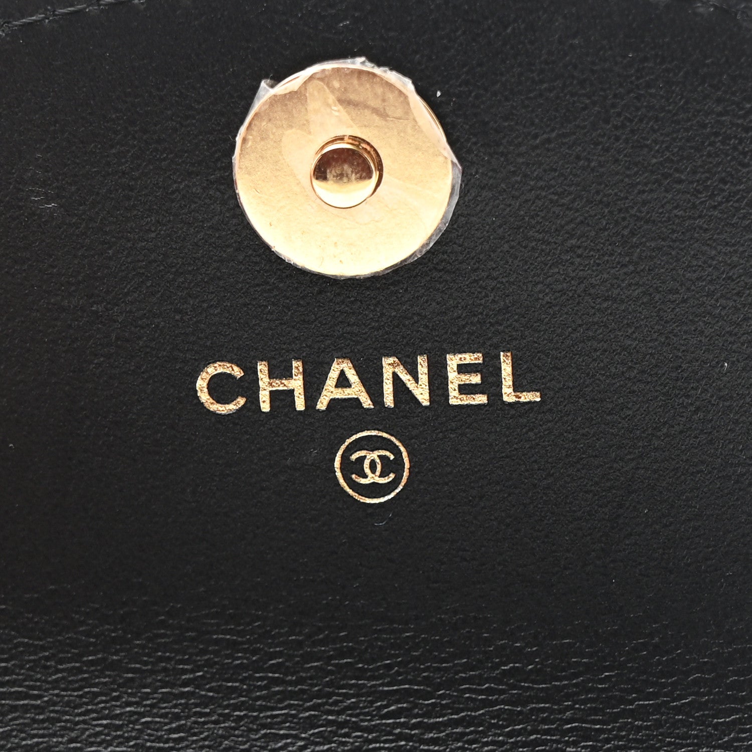 Chanel Caviar Quilted Clutch With Chain Black