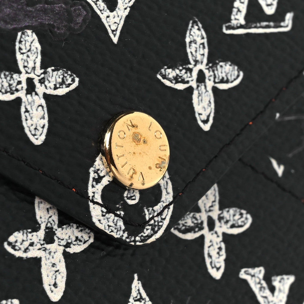 Louis Vuitton Catogram Medium Kirigami Pochette Black
