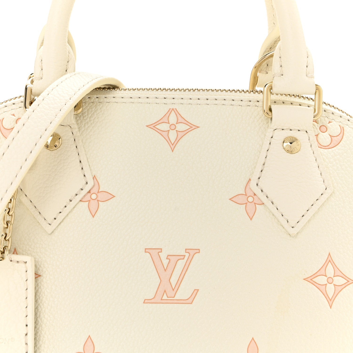 Louis Vuitton Empreinte Bi-Color Alma BB Milky White Peach