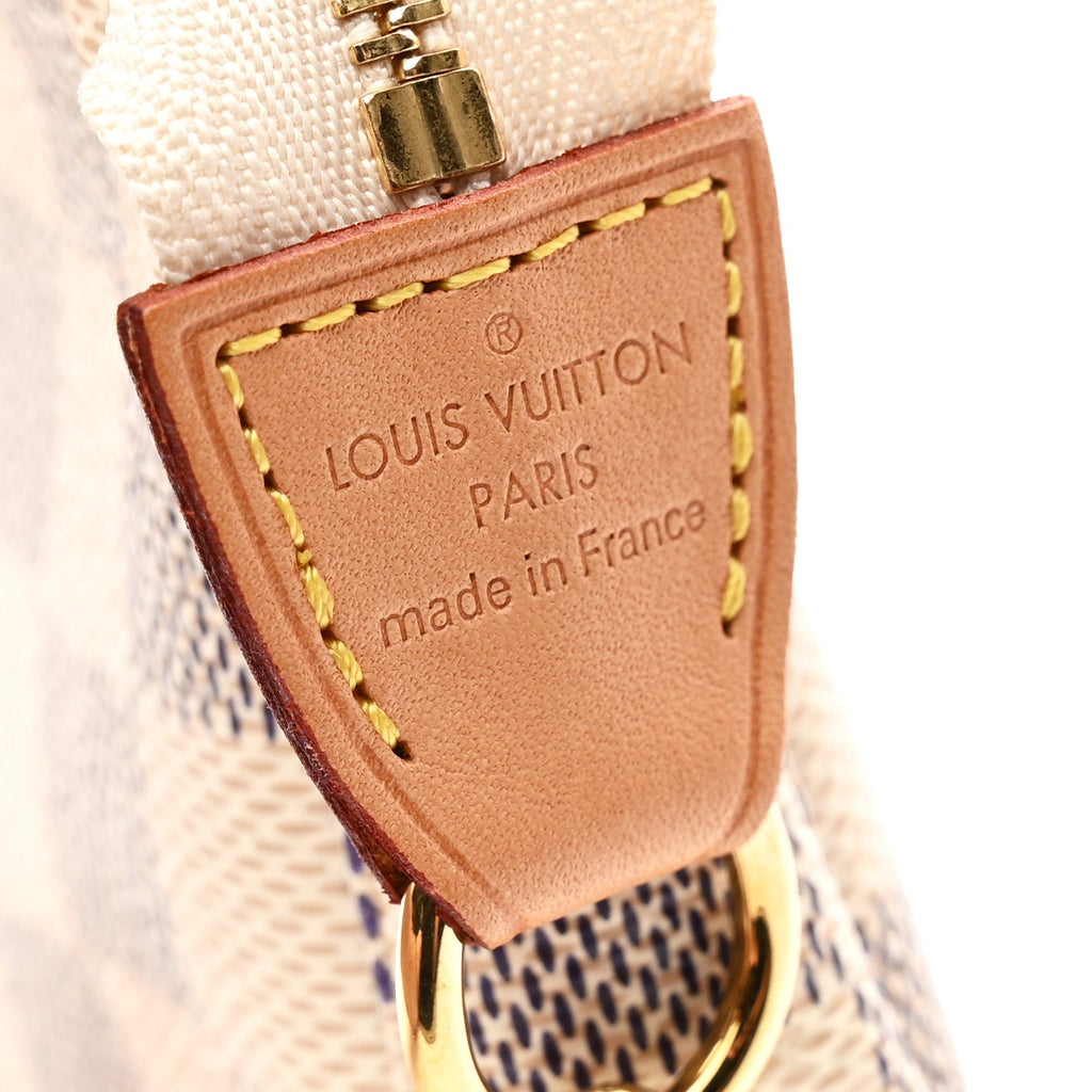Louis Vuitton Damier Azur Mini Pochette Accessories