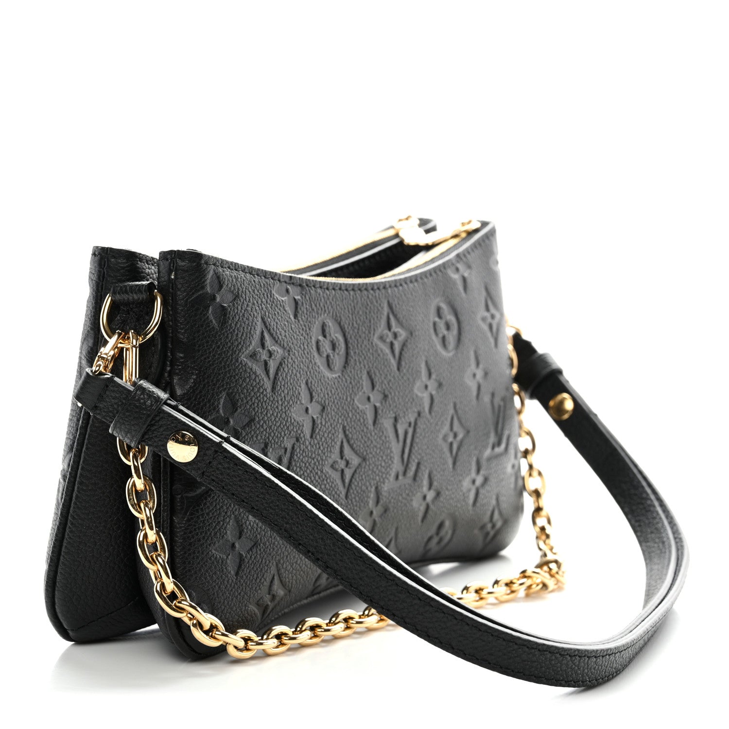 Louis Vuitton Empreinte Monogram Liv Pochette Black