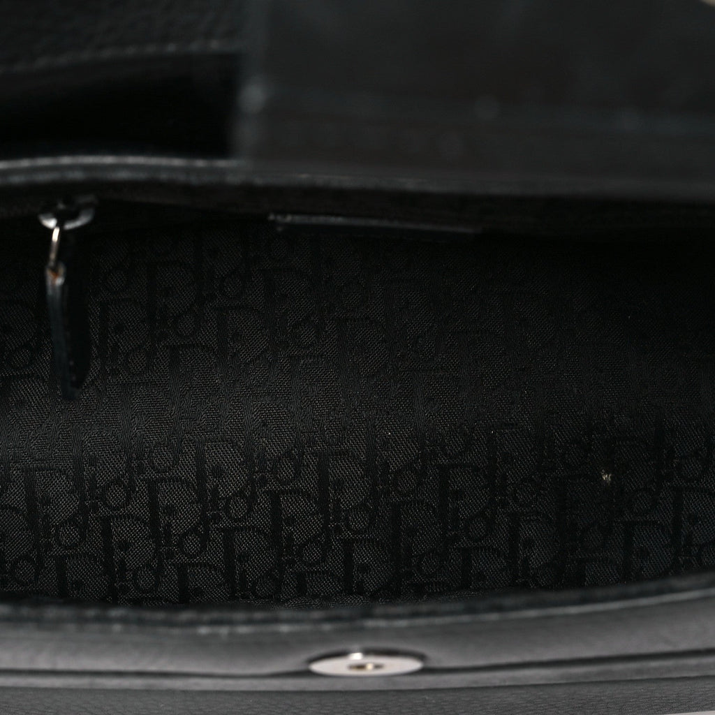Christian Dior Street Chic Columbus Ave Shoulder Bag Black
