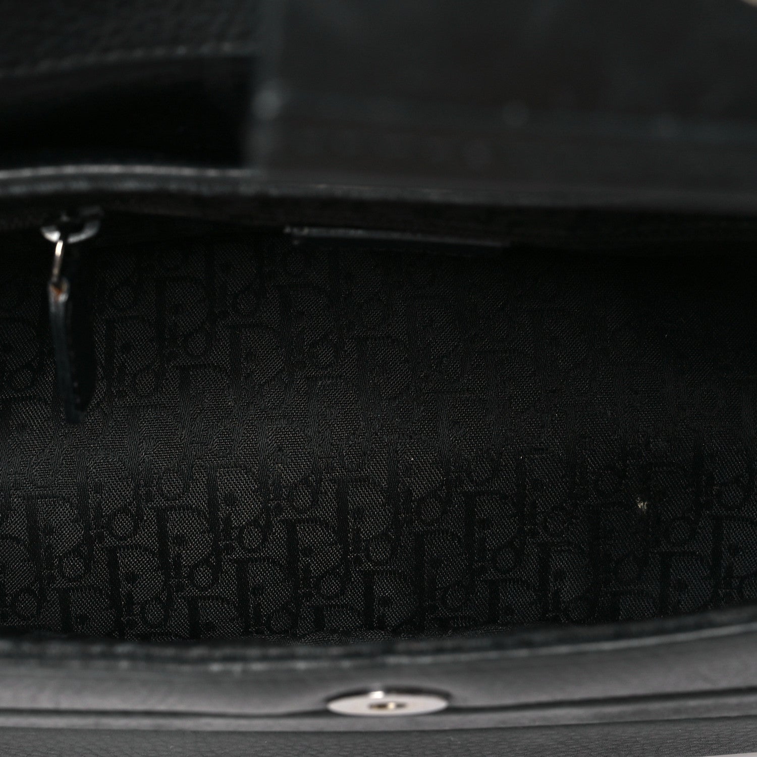 Christian Dior Street Chic Columbus Ave Shoulder Bag Black