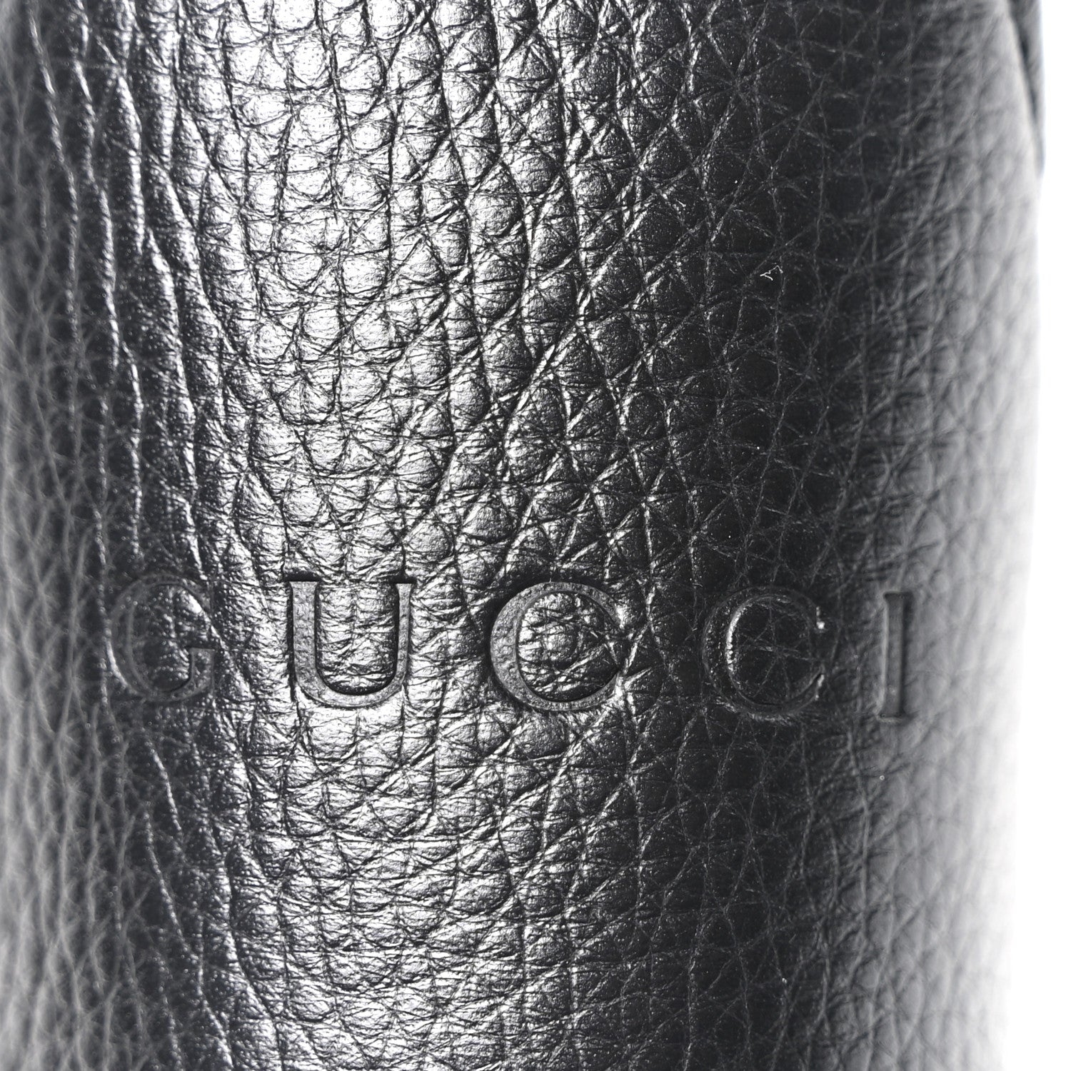 Gucci Soft Grained Calfskin Maxi B Hobo Black