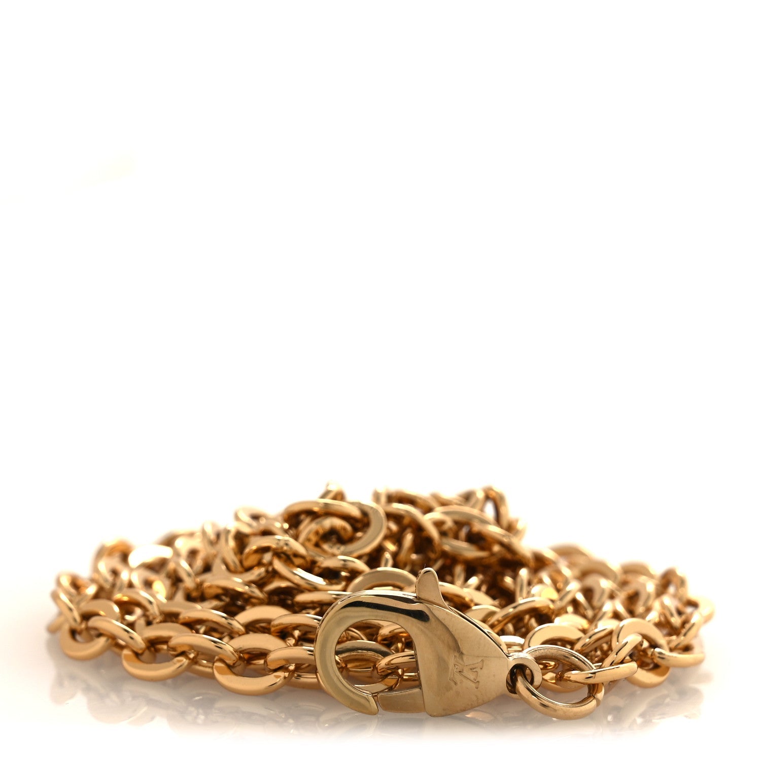 Louis Vuitton Metal Chain Strap Gold