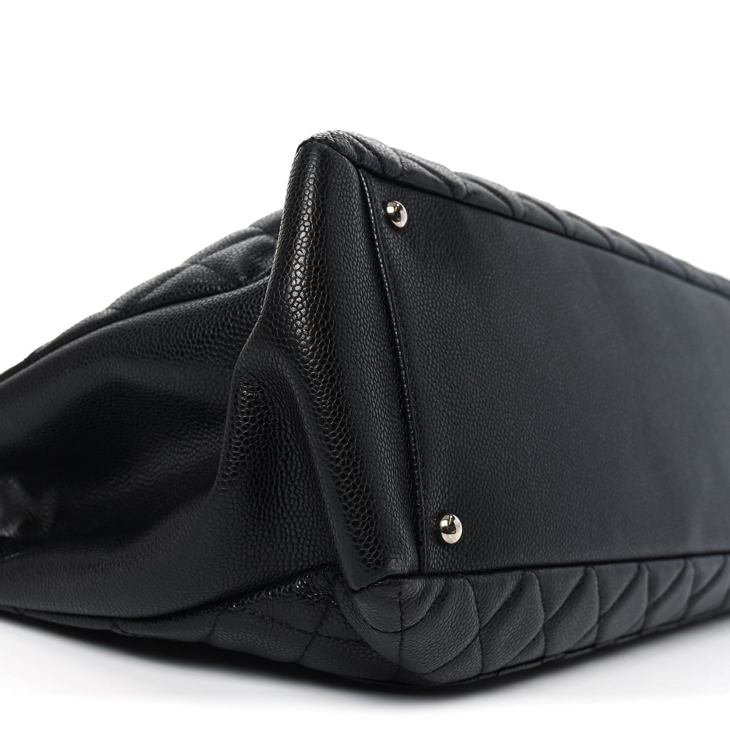 Chanel Caviar Quilted XL Grand Shopping Tote GST Black