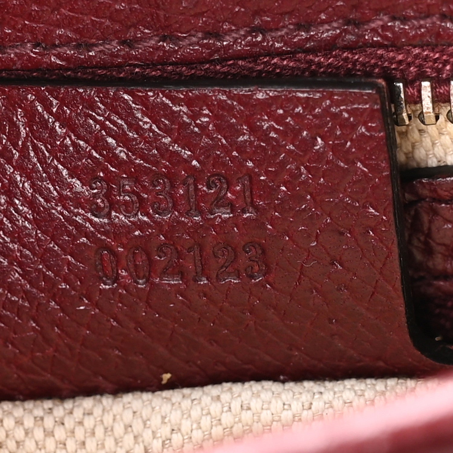 Gucci Monogram Small Bree Tote Red