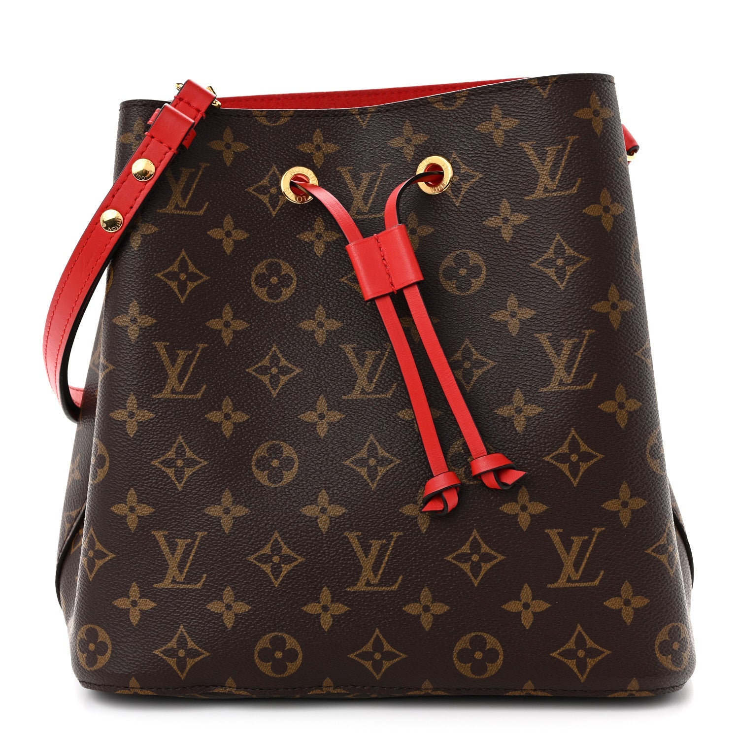 Louis Vuitton Monogram Neonoe MM Coquelicot