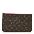 Louis Vuitton Monogram Neverfull MM GM Pochette Pivoine