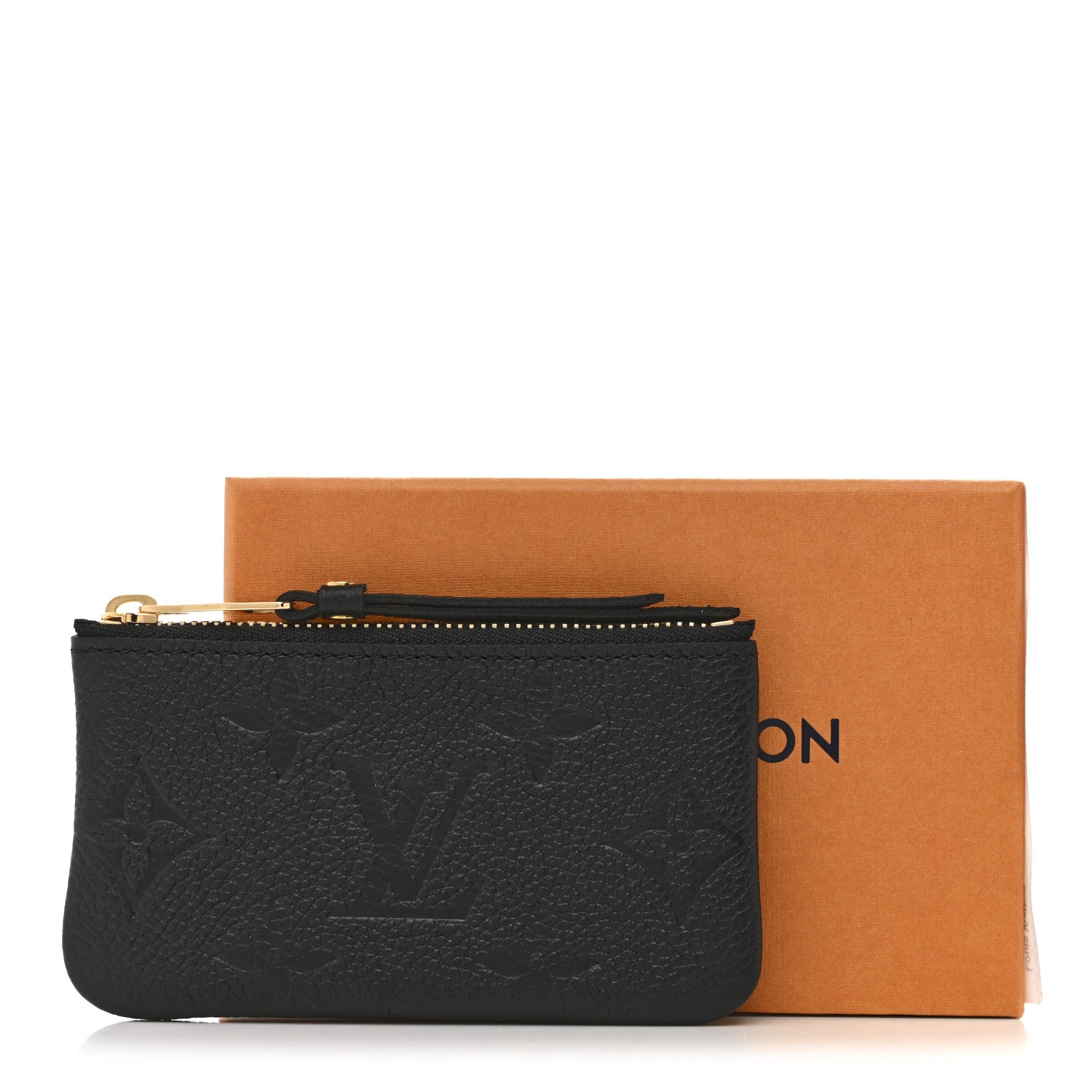 Louis Vuitton Empreinte Monogram Giant Key Pouch Black