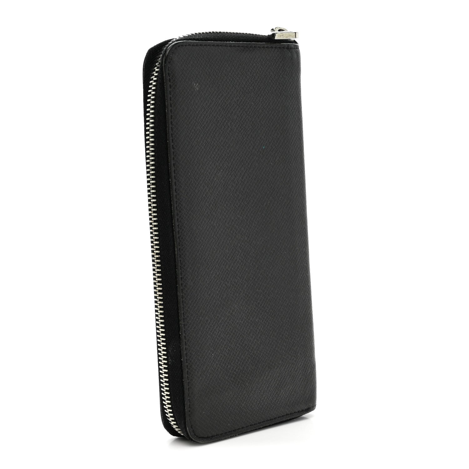 Louis Vuitton Taiga Vertical Zippy Wallet Black