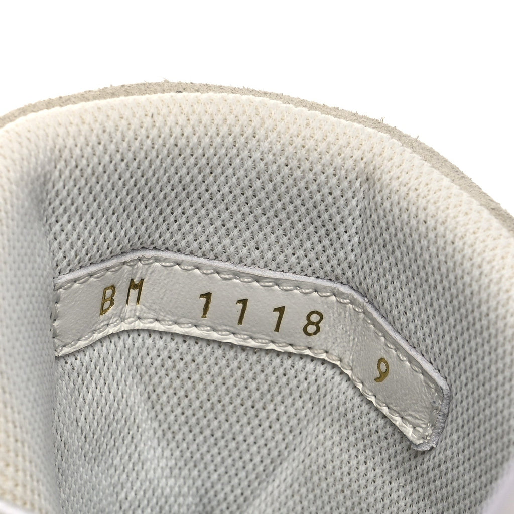 Louis Vuitton Calfskin Suede Mens Creeper Ankle Boots 9 White