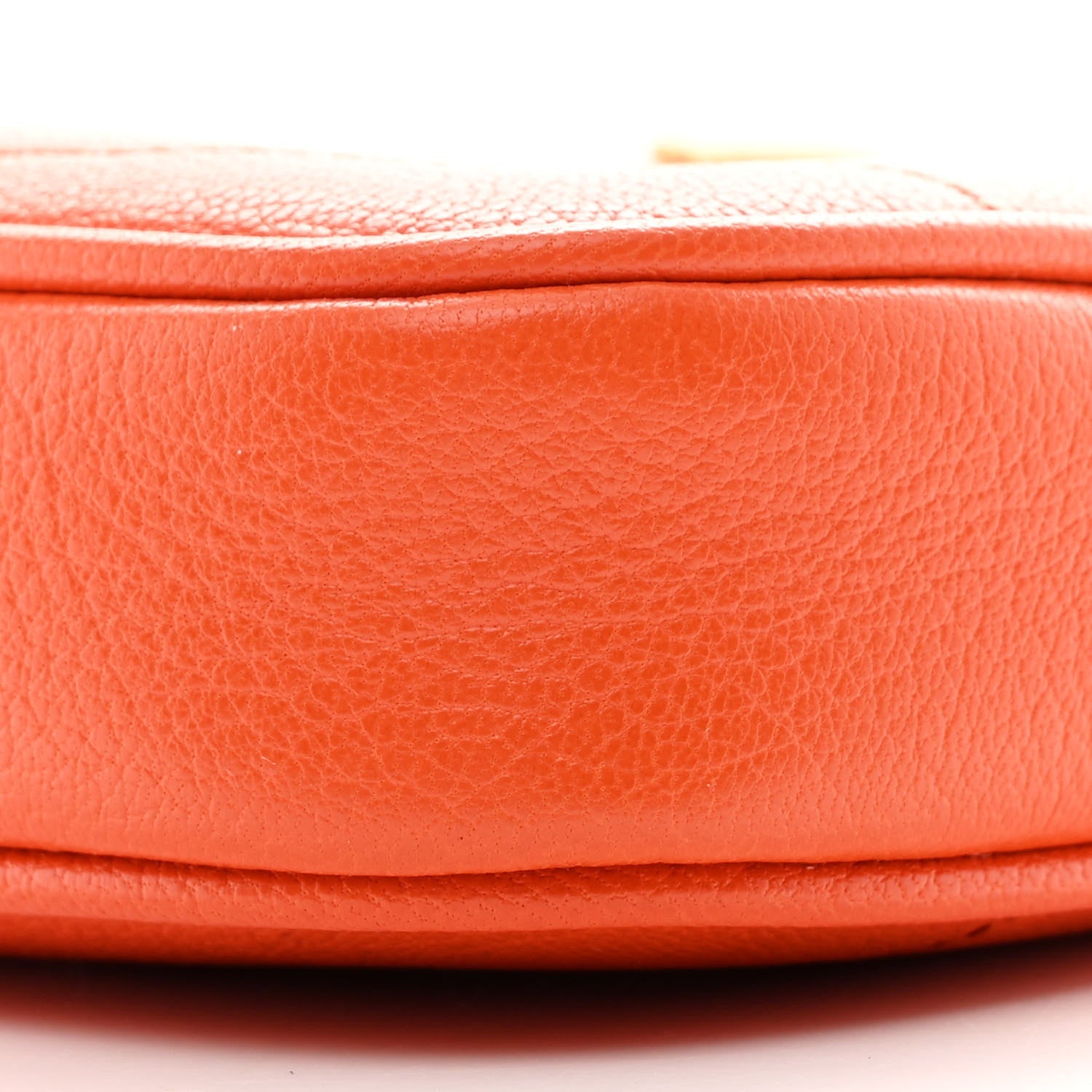 Gucci Goatskin Mini Aphrodite Shoulder Bag Orange
