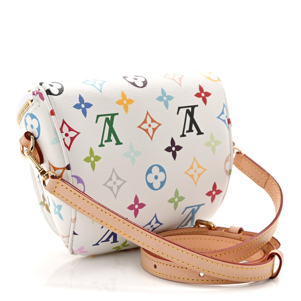 Louis Vuitton LV X TM Monogram Multicolor Mini Bumbag White