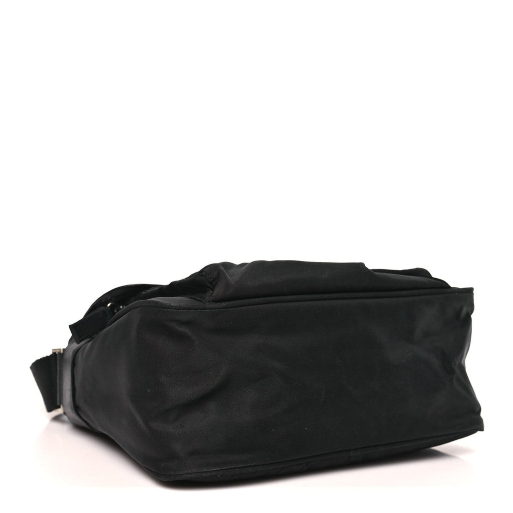 Prada Nylon Vela Messenger Black