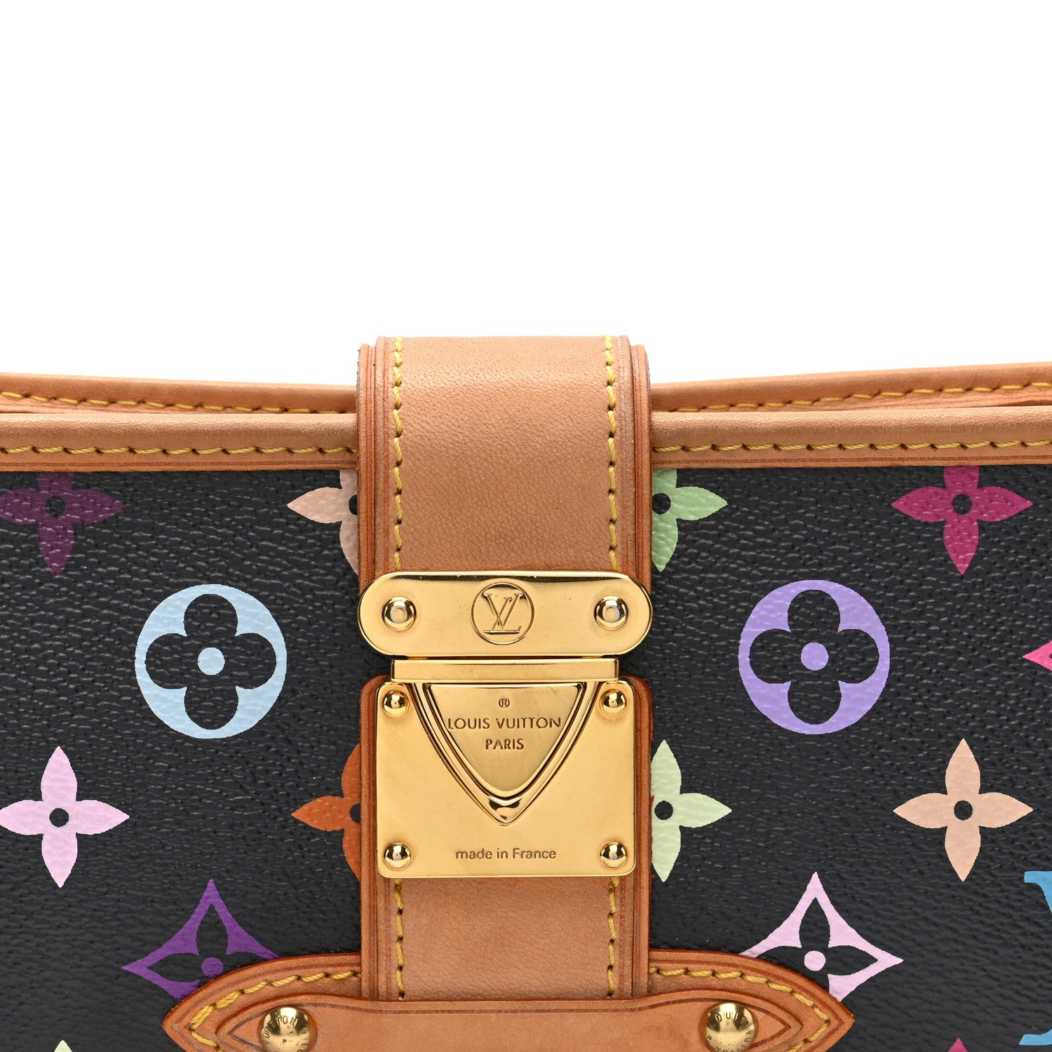 Louis Vuitton Monogram Multicolor Shirley Black