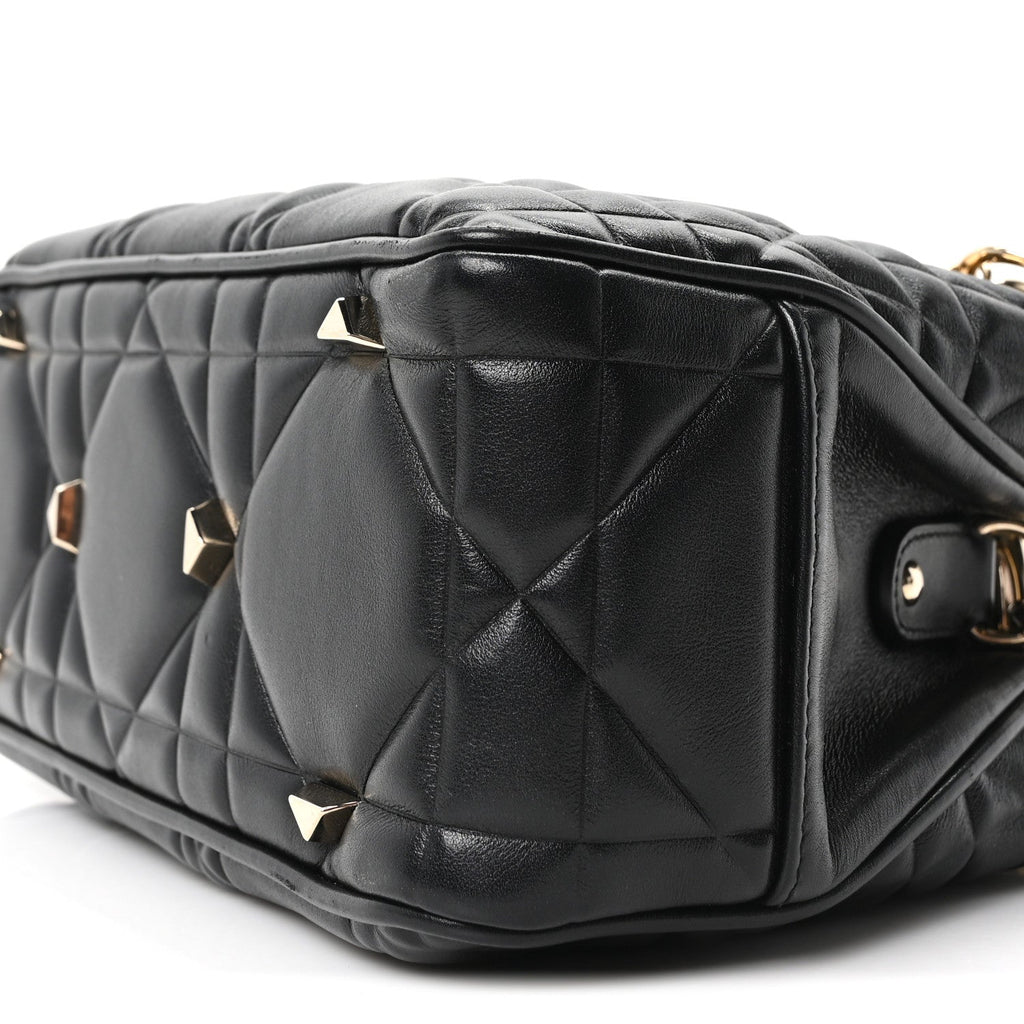 Christian Dior Calfskin Cannage Small The Lady 95.22 Black
