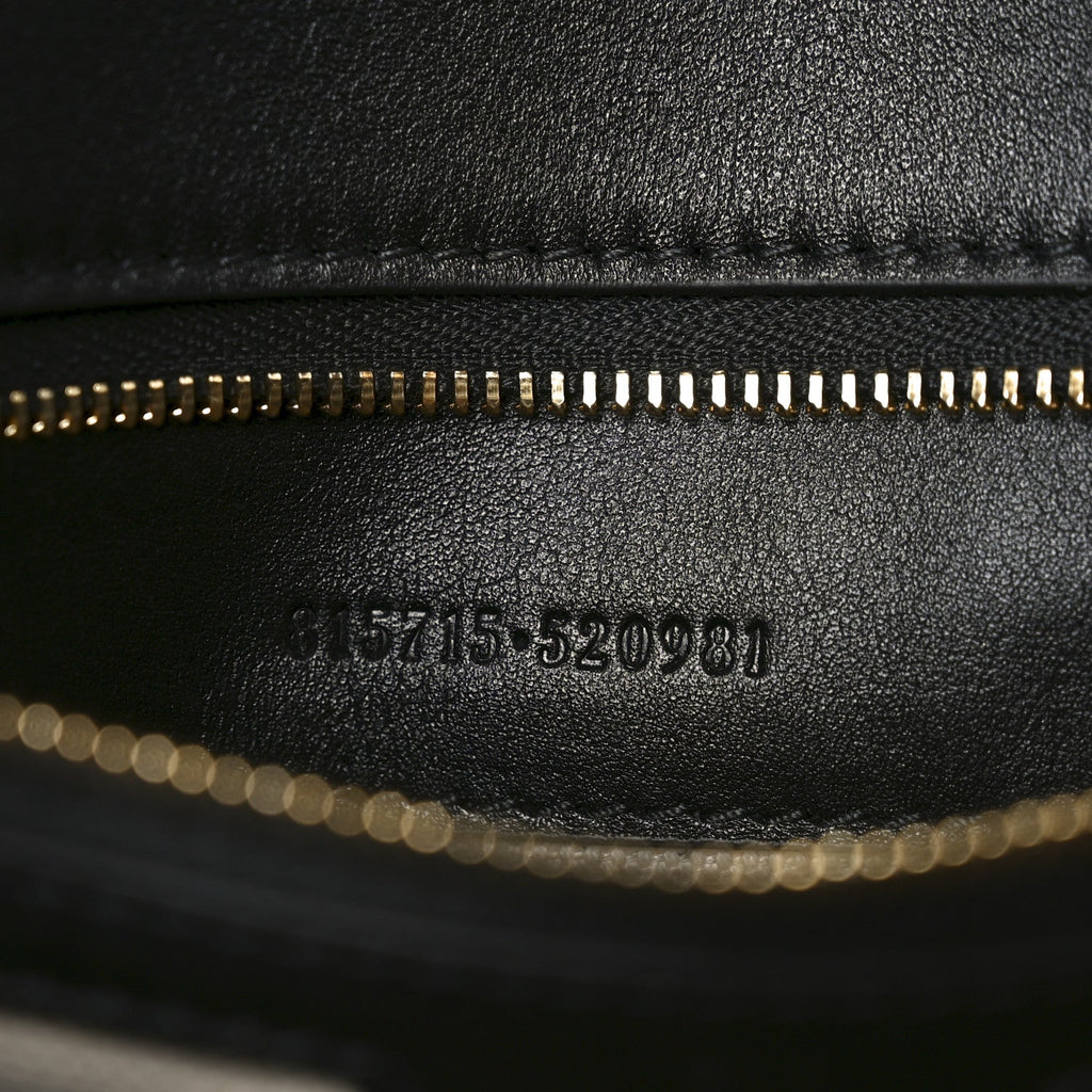 Gucci Calfskin Blondie Medium Shoulder Bag Black