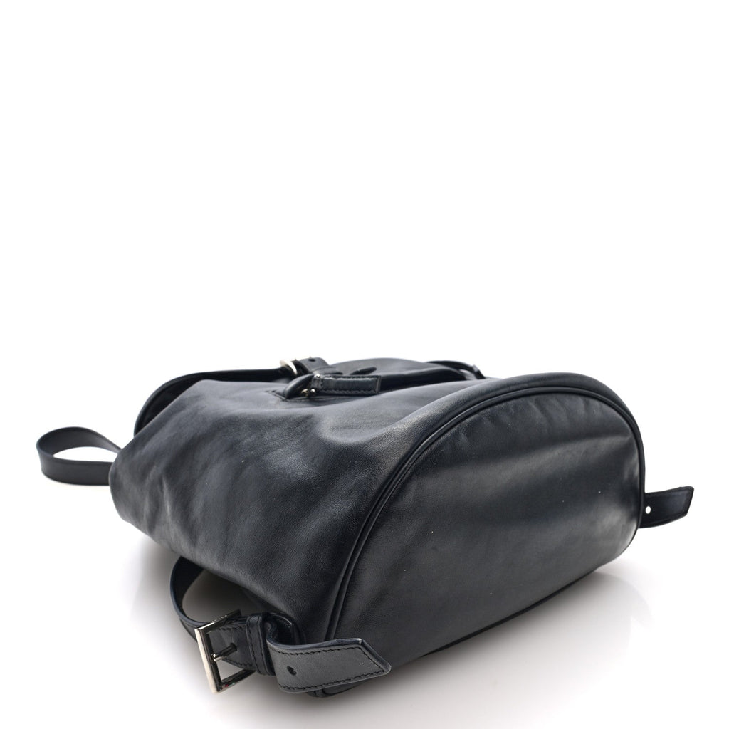 Prada Calfskin Backpack Black