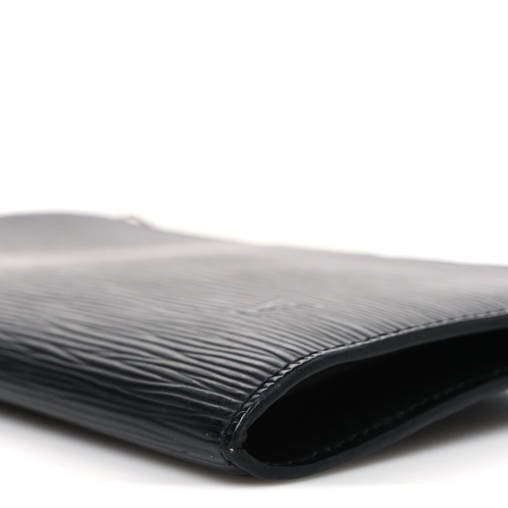 Louis Vuitton Epi Pochette Accessories 24 Black