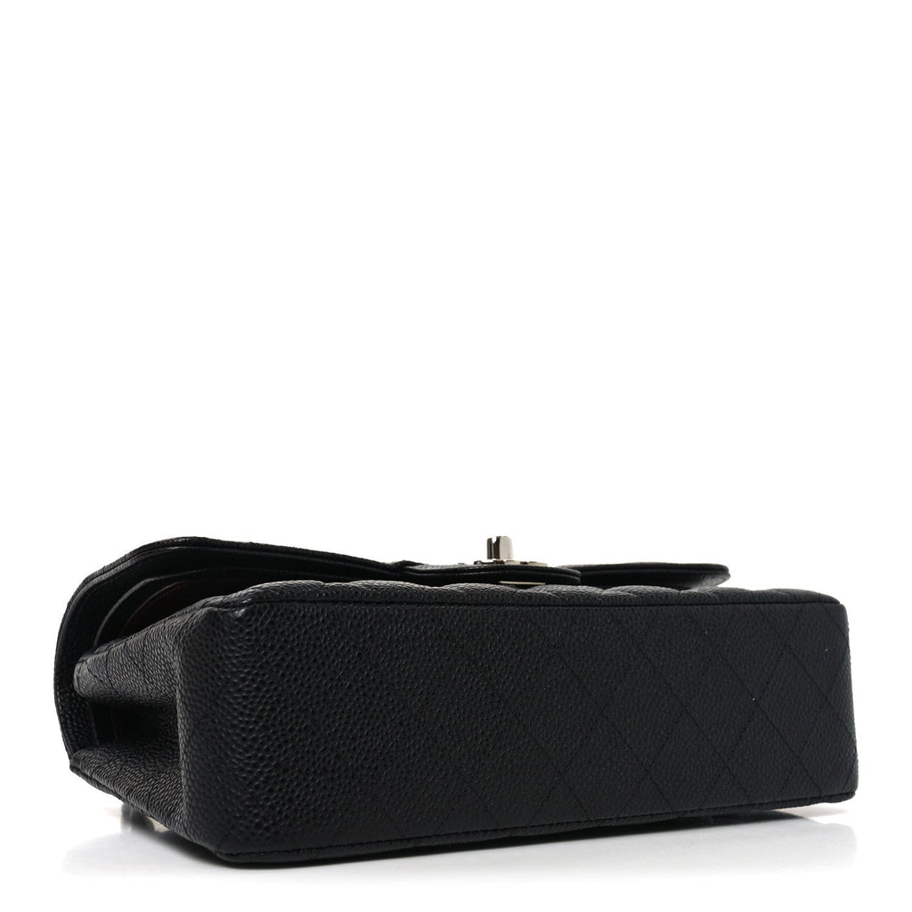Chanel Caviar Quilted Medium Double Flap Black