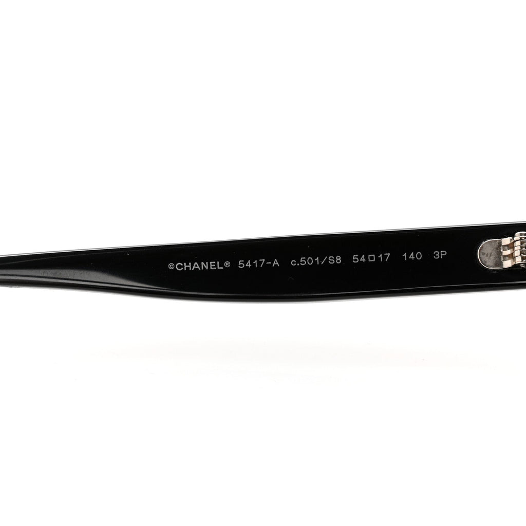 Acetate Polarized Square Sunglasses 5417-A Black
