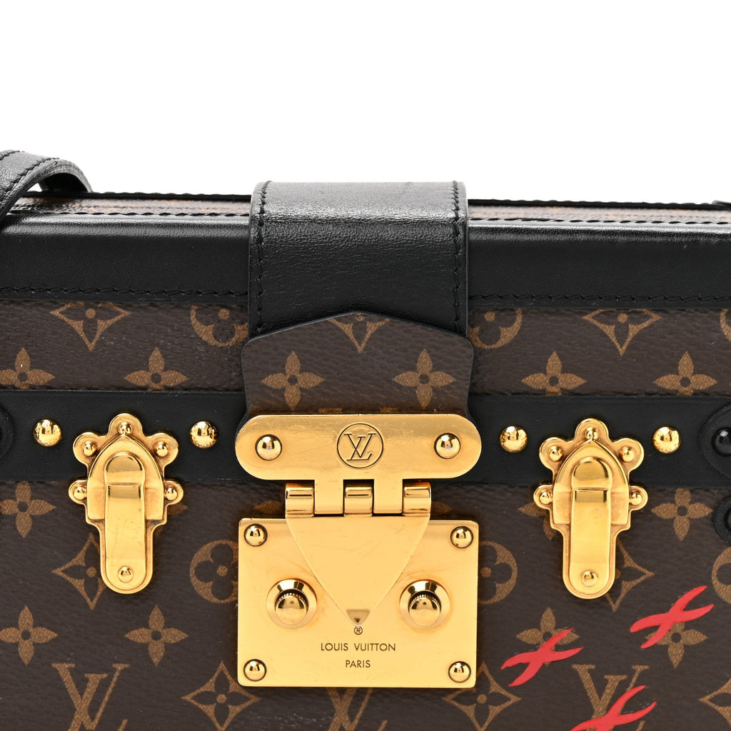 Louis Vuitton Monogram Petite Malle Black