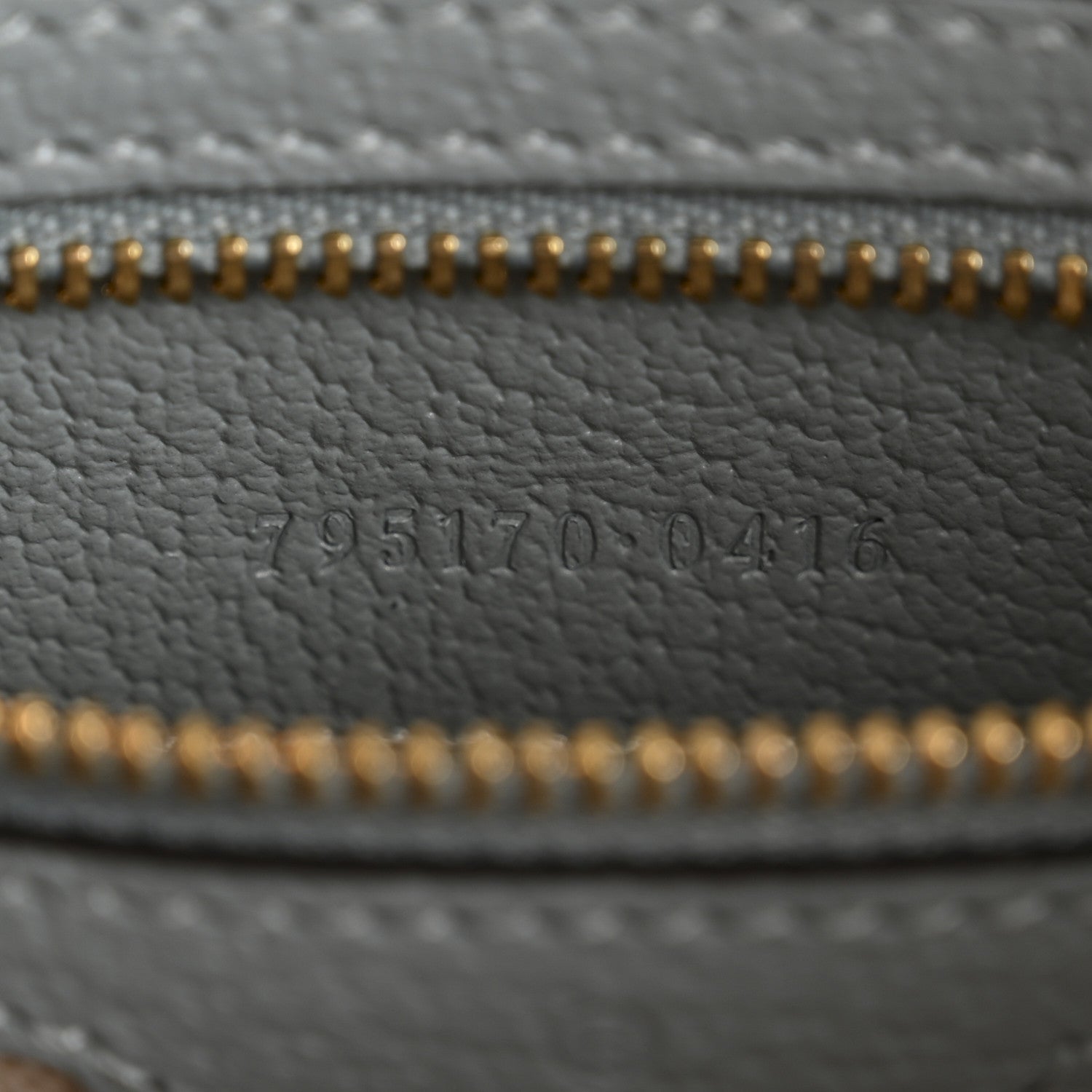 Gucci GG Supreme Monogram Textured Calfskin Web Super Mini Ophidia Shoulder Bag Dusty Blue