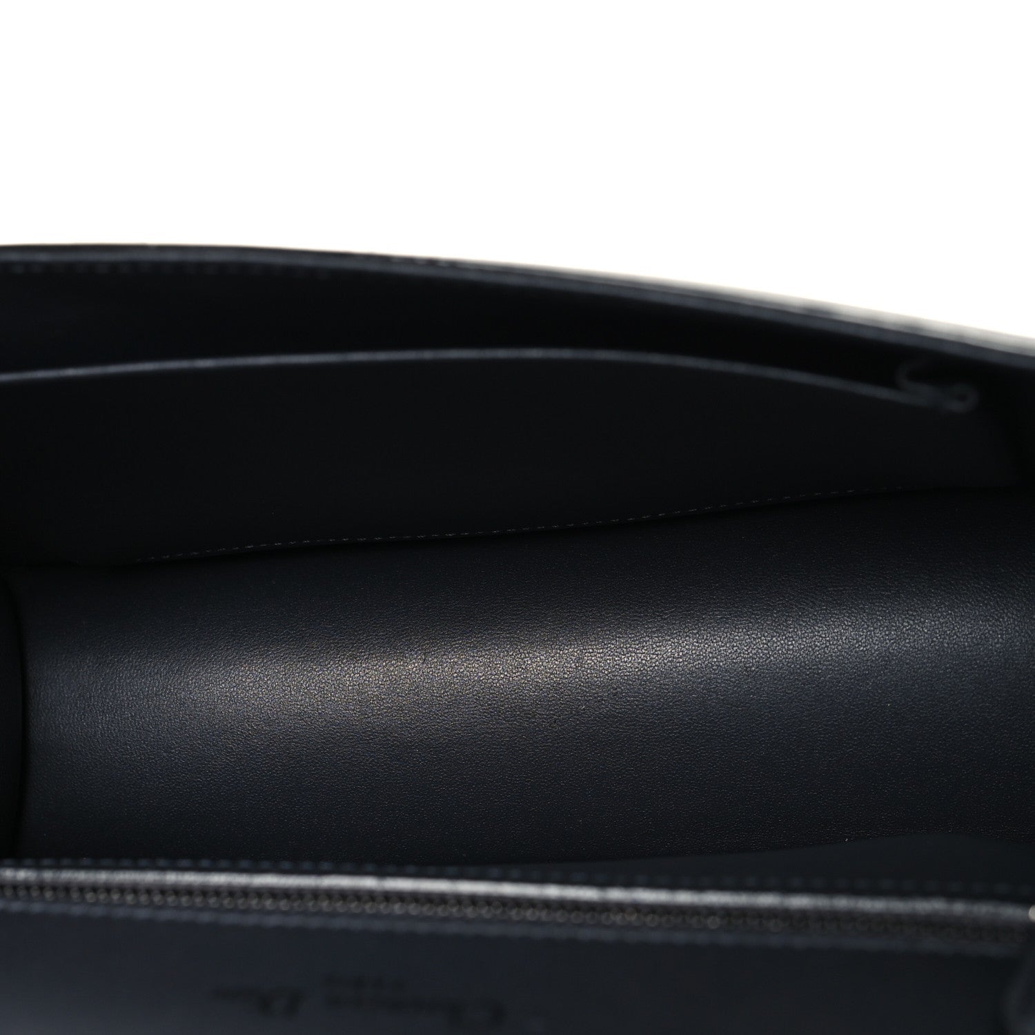 Christian Dior Metallic Patent Micro-Cannage Medium Diorama Flap Bag Onyx Black