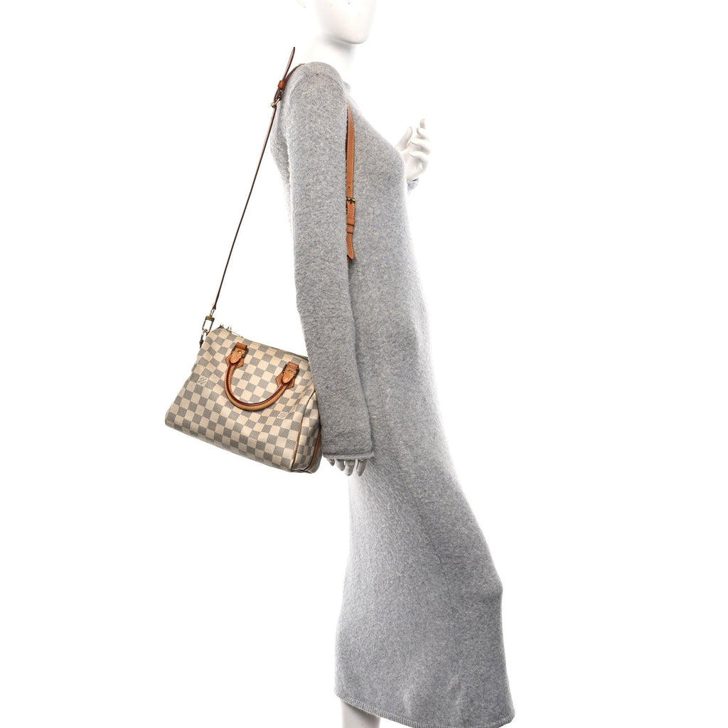 Louis Vuitton Damier Azur Speedy Bandouliere 25