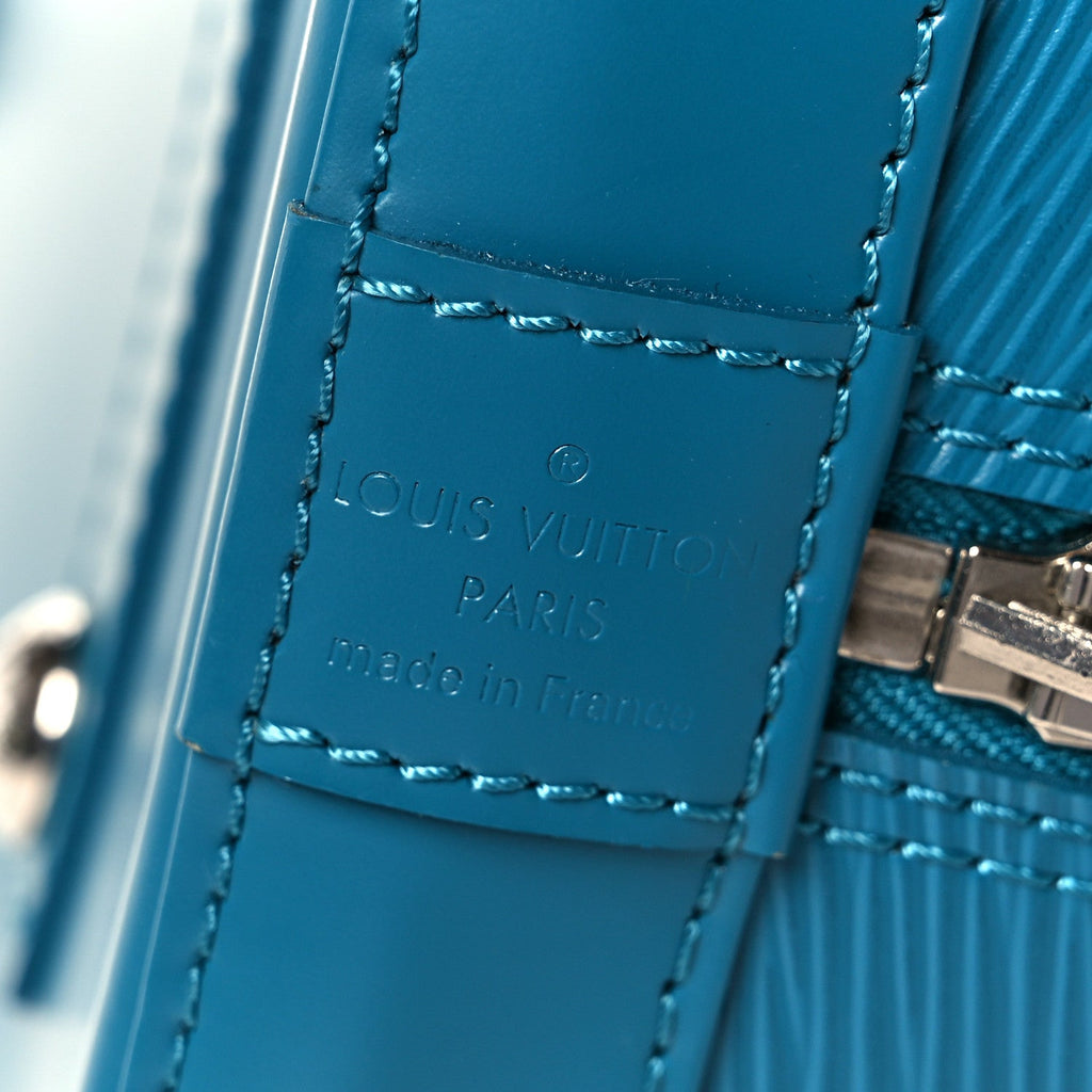 Louis Vuitton Epi Alma PM Cyan