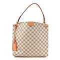 Louis Vuitton Damier Azur Graceful PM Rose Ballerine