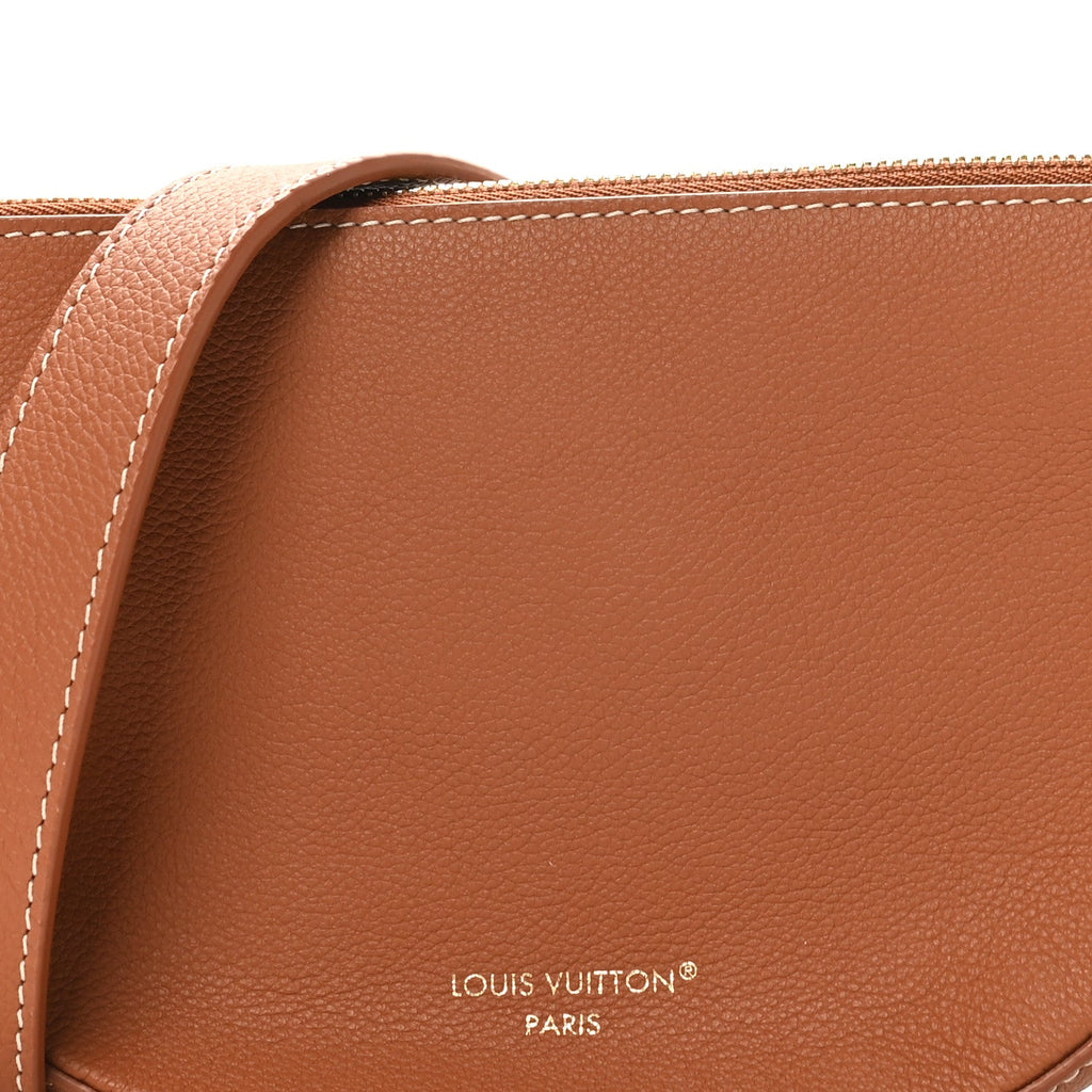 Louis Vuitton Smooth Calfskin Low Key Bumbag Cognac