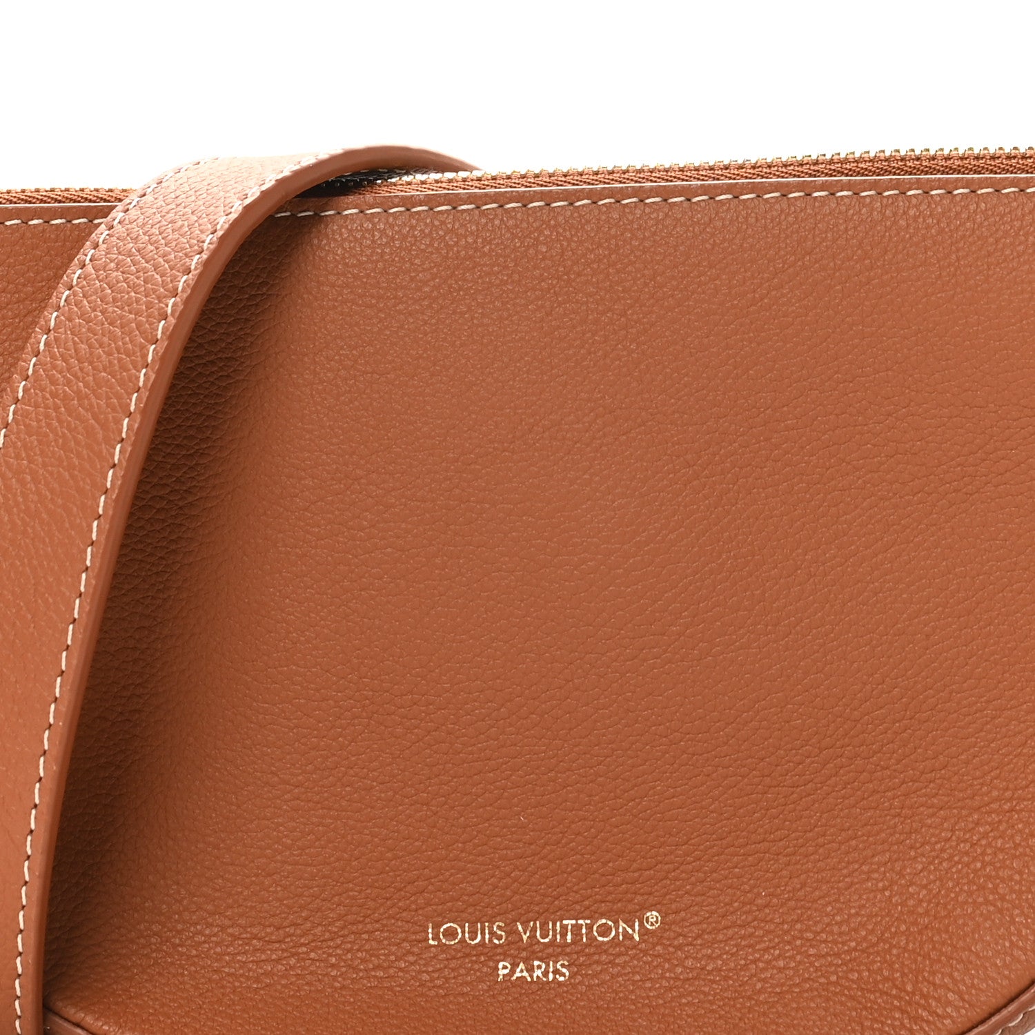 Louis Vuitton Smooth Calfskin Low Key Bumbag Cognac