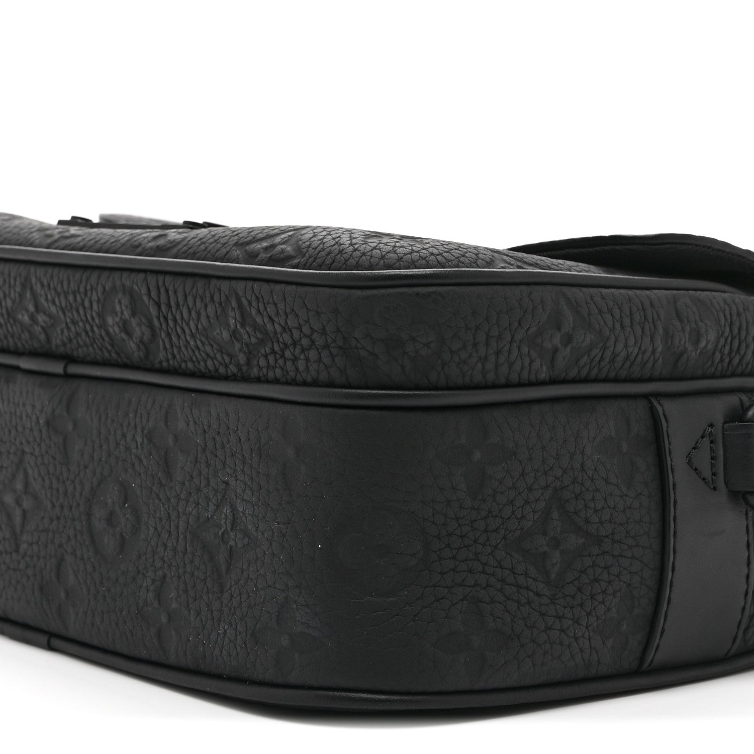 Louis Vuitton Taurillon Monogram S Lock Messenger Black