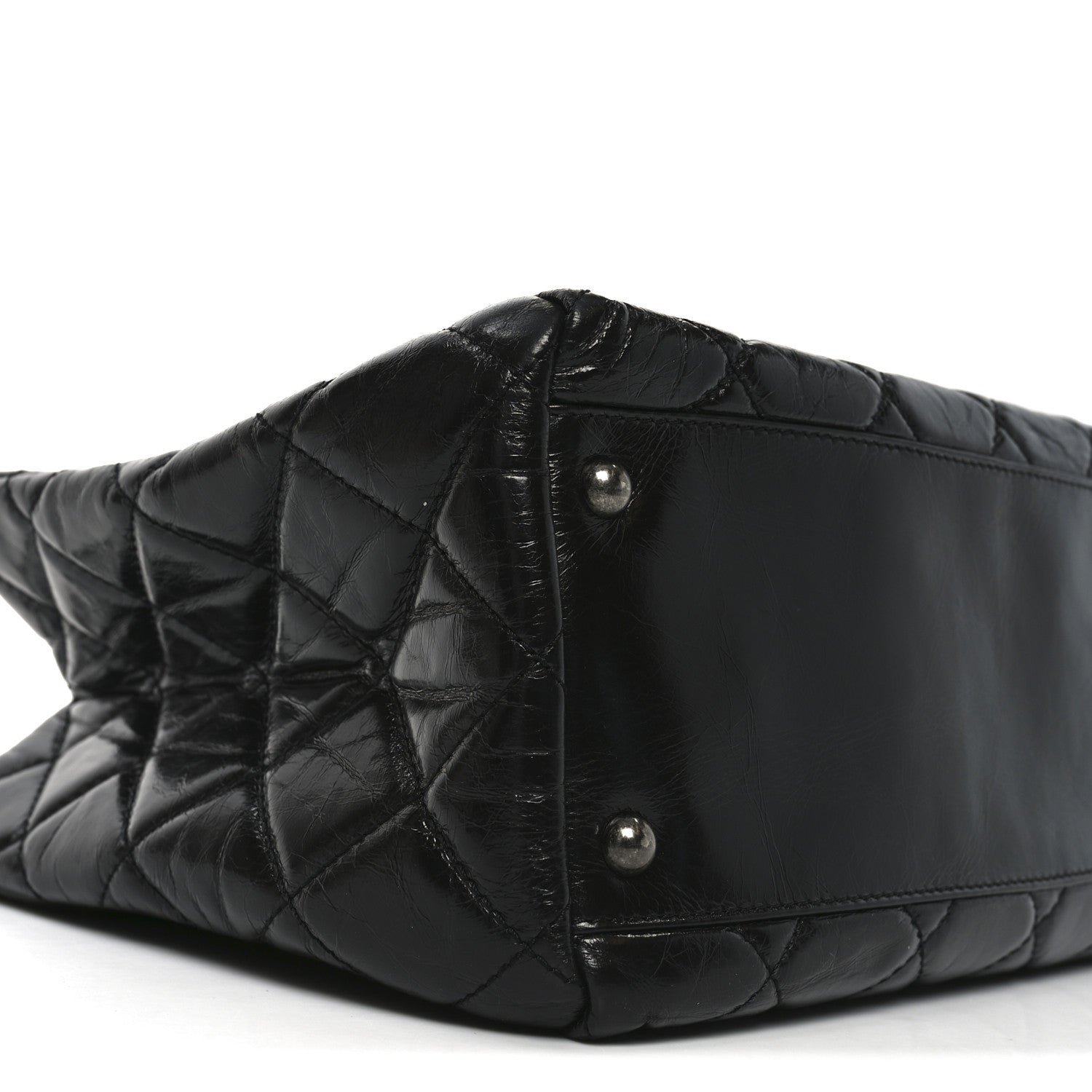 Chanel Calfskin Quilted Small Coco Soft Tote Black