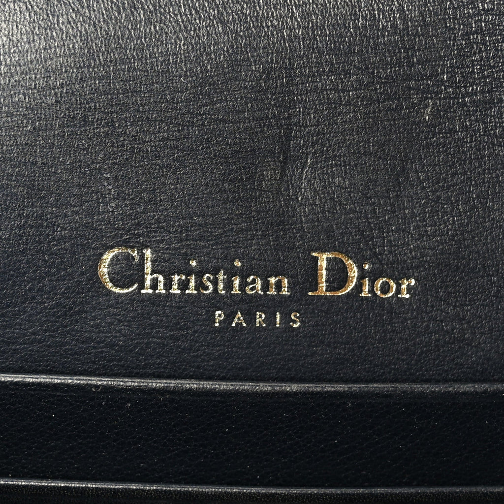 Christian Dior Oblique Saddle Belt Bag Blue