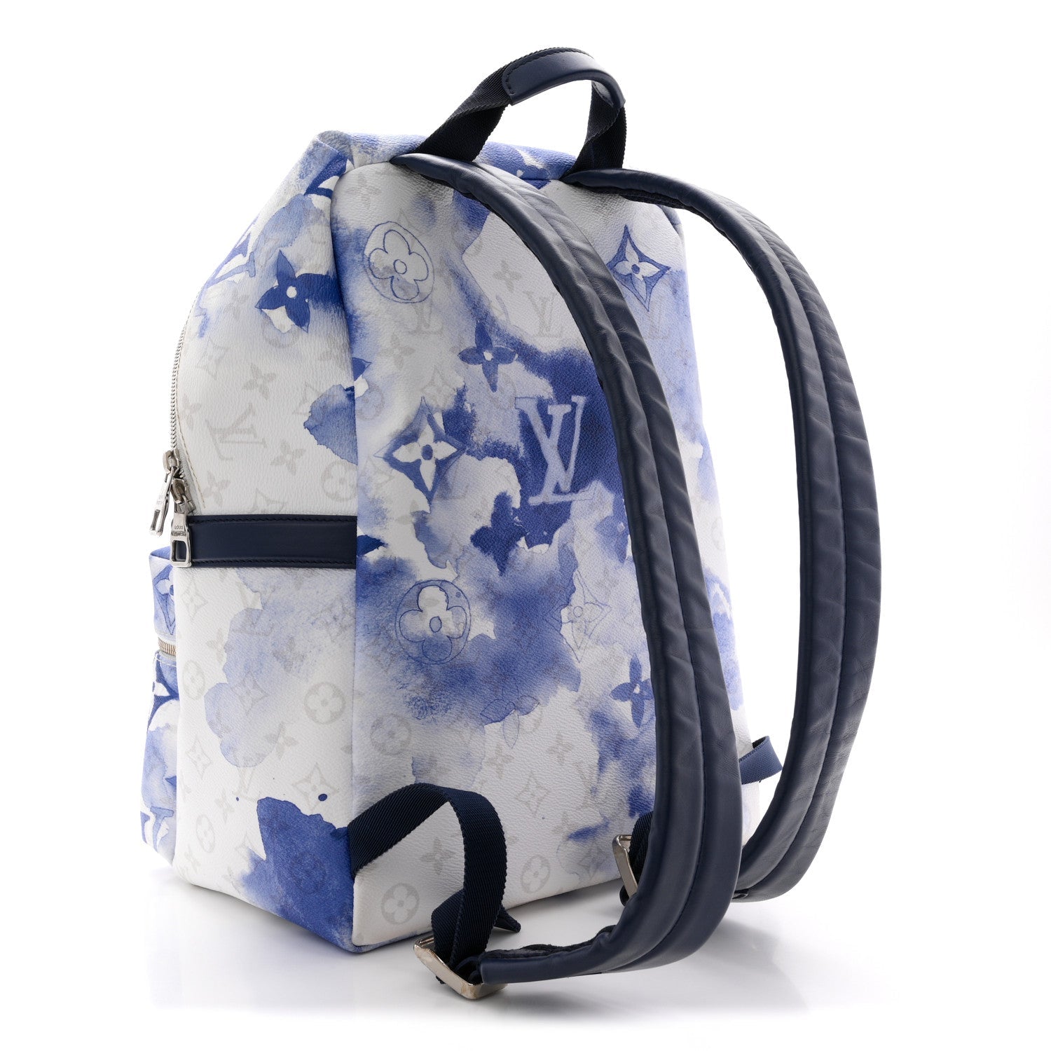 Louis Vuitton Monogram Watercolor Discovery Backpack Blue