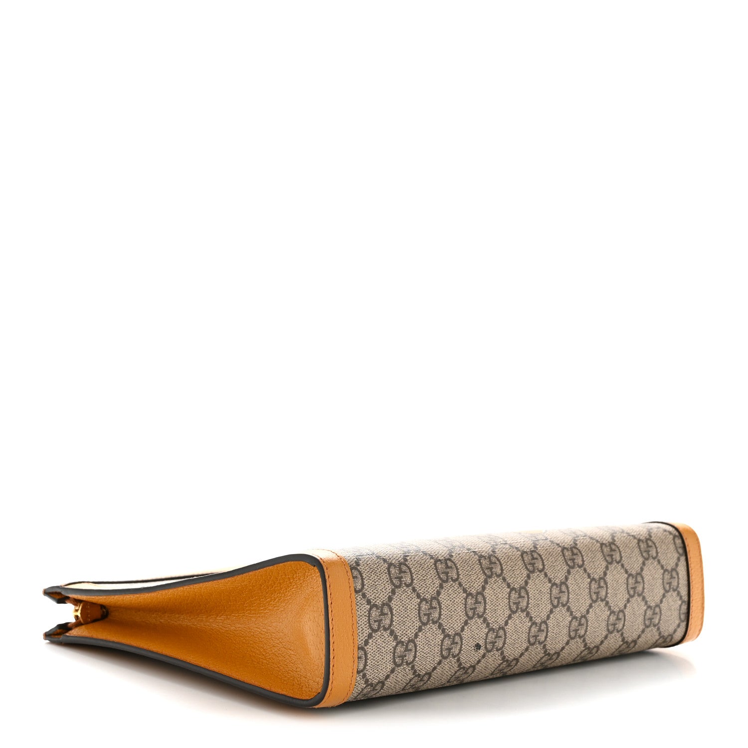 Gucci X KAI GG Supreme Monogram Toiletry Case Beige Vintage Sun Oil