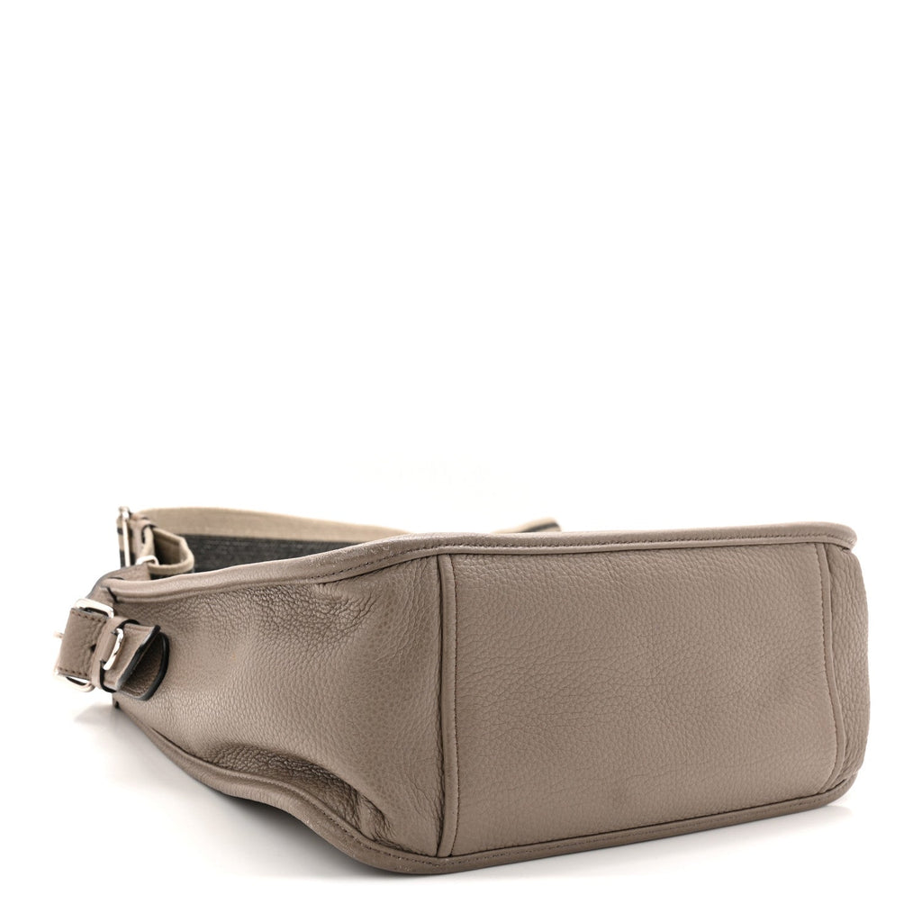 Prada Vitello Daino Soft Hobo Messenger Bag Argilla