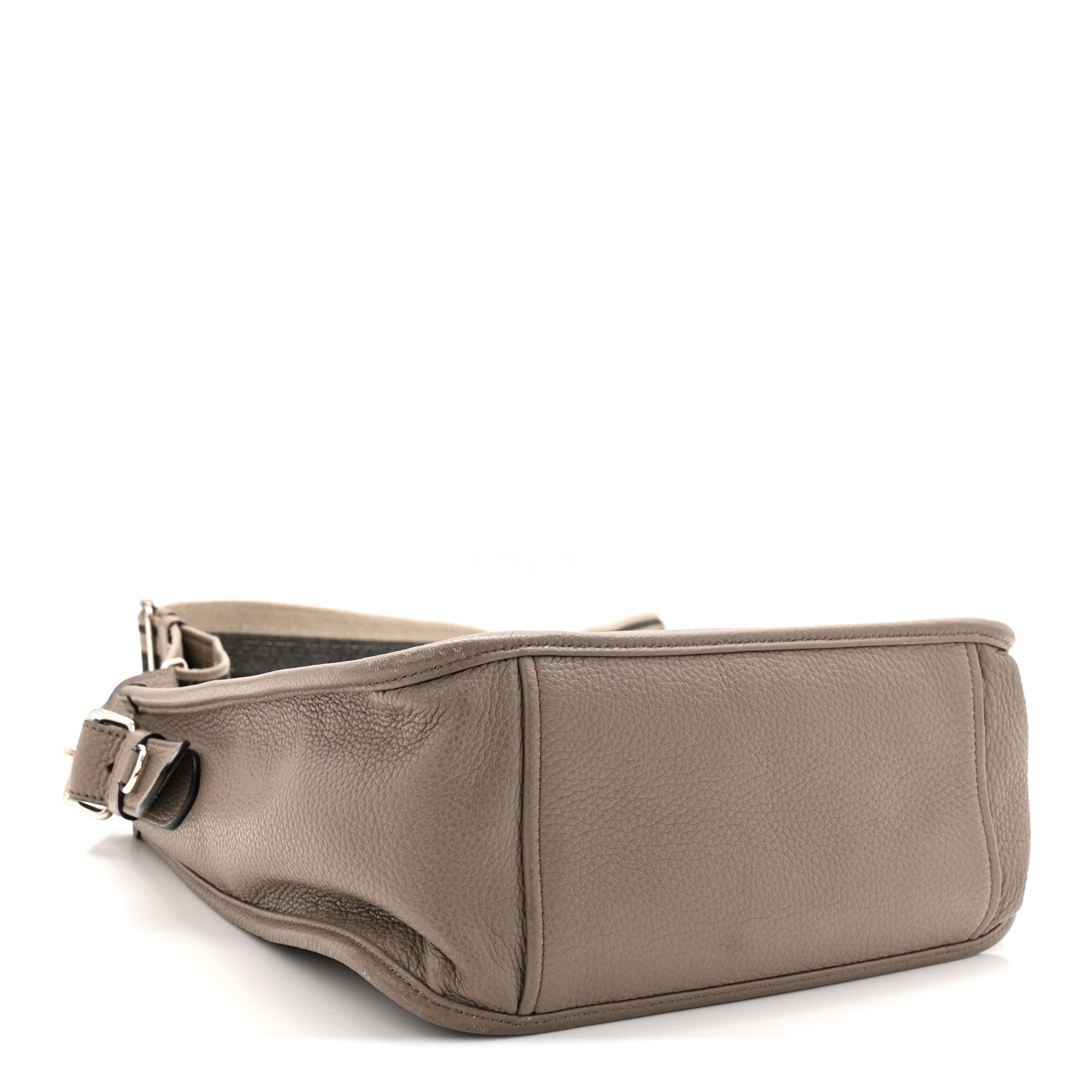 Prada Vitello Daino Soft Hobo Messenger Bag Argilla