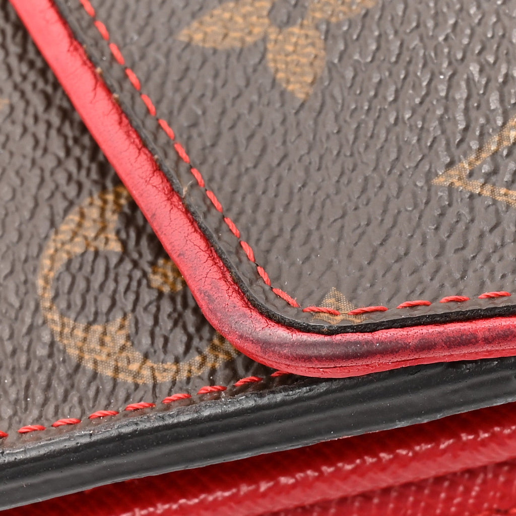 Louis Vuitton Monogram Sarah Retiro Wallet Cherry