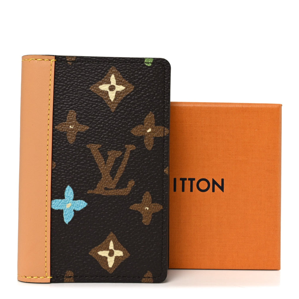 Louis Vuitton Monogram Craggy Pocket Organizer Chocolate